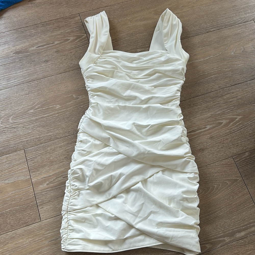 cinq a sept white dress size 2